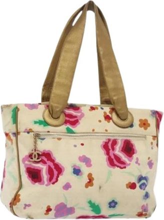 Chanel Pre-owned Canvas chanel-bags - Dames - Vintage Shopper - Veelkleurig - ONE Size - Vintage