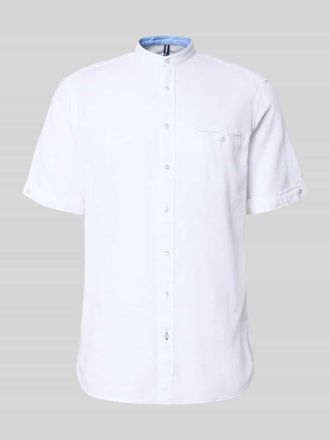 Christian Berg Regular Fit Freizeithemd mit Brusttasche in Weiss, Gr&ouml;&szlig;e 3XL