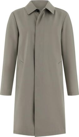 Boggi Milano buttoned technical coat - men - Polyester - M - Grey
