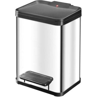Hailo Colector De Residuos Ecol&oacute;gico Con Pedal Duo Plus M Capacidad