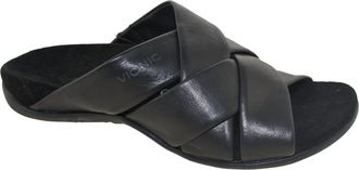 Vionic Womens Rest Juno Slide Sandal In Black
