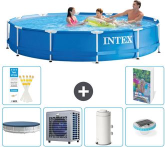 Intex Piscina Con Estructura Redonda - 366x76 Cm - 7-piezas S1