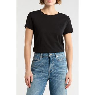 Boss Orange by Hugo Boss Crystal Cotton T-Shirt in Black at Nordstrom Rack, Size X-Small