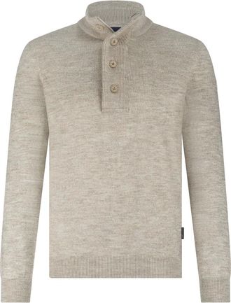 State of Art Truien & Vesten, Heren, Beige, M, Pull Turtleneck