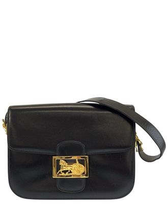 Celine Celine Black Calfskin Shoulder Bag (Authentic Pre-Loved)