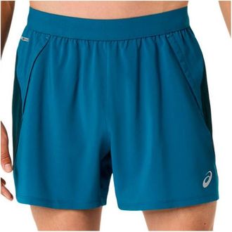 Asics Road 5 Short Laufshorts f&uuml;r Herren | blau