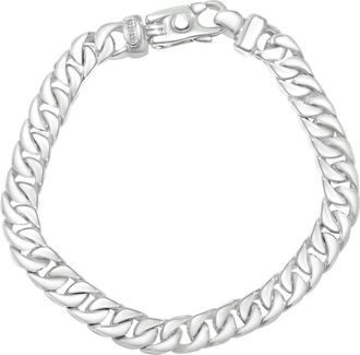 Pompeii3 Mens Curb Link 14k Gold (34gram) or Platinum (55gram) 7.5mm Bracelet 8.5