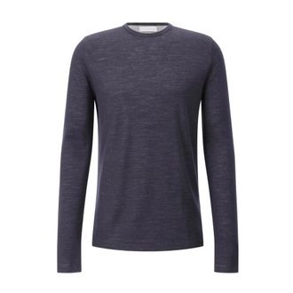 Kiefermann Kiefermann, Heren, Tops, Blauw, Maat: S Wol