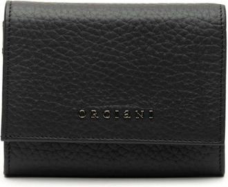Orciani Soft Wallet - Dames - Portefeuilles - Zwart - ONE Size - Leer - Accessoires