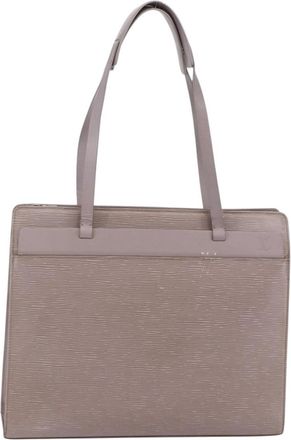 Louis Vuitton Croisette Epi Leather Purple Leather Handbag (Pre-Owned)