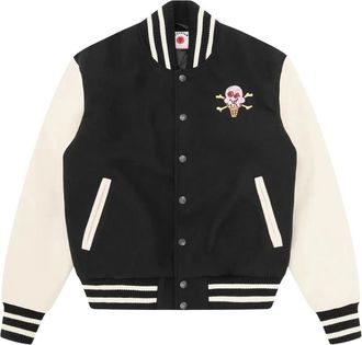 Icecream Giacca Varsity Cones & Bones - - Jackets - Uomo - Nero - L