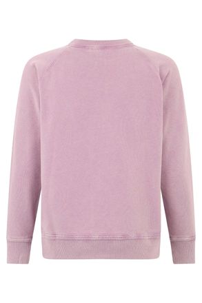 Isabel Marant Logo-Graphic Cotton Sweatshirt - Pink