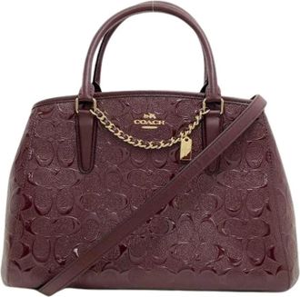 Coach Pre-owned Handbags, female, Red, Size: ONE SIZE Pre-owned Handbag