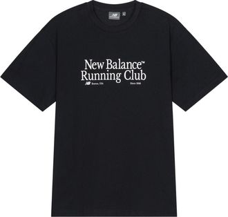 New Balance Running Club Graphic T-shirt Asia Sizing Black NEE11251-BK