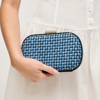 Urban Expression Cove Evening Bag in Blue Black at Nordstrom