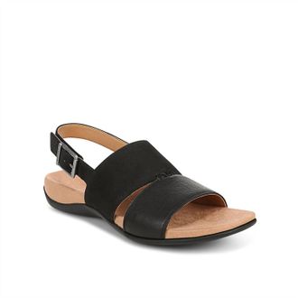 Vionic Womens Rest Morro Sandal In Black