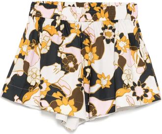 Zimmermann Shorts taglio comodo Maxine - Bianco