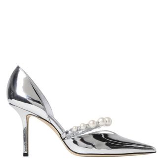 Jimmy Choo London Aurelie 85 Patent Leather Pumps, Brand Size 41 ( US Size 11 )