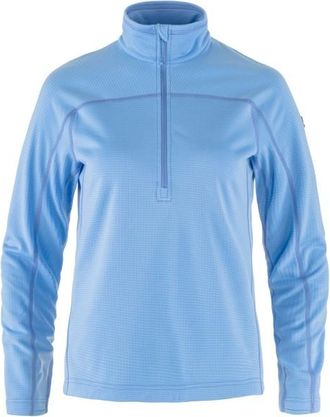 Fj&auml;llr&auml;ven Abisko Lite Fleece Half Zip Fleecepullover f&uuml;r Damen | blau