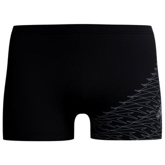 Speedo Medley Logo Aquashort Badehose f&uuml;r Herren | schwarz