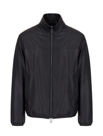 Emporio Armani Coats Blue