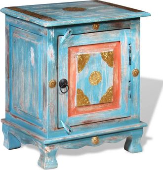 vidaXL Madera De Mangleira Azul