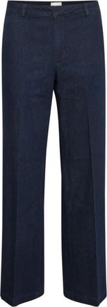 MY ESSENTIAL WARDROBE Broeken, Dames, Blauw, W34 L30, Katoen, Lara 115 Pant
