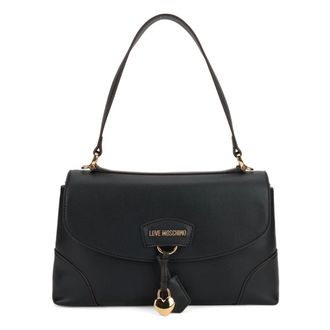 Love Moschino Schoudertas - Dames - Tassen - Zwart - Maat: ONE Size Leer