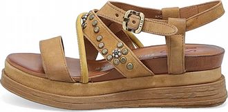 A.S.98 Womens Lowman Sandal In Camel
