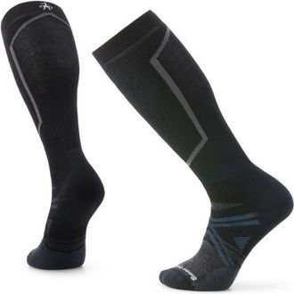 Smartwool Ski Full Cushioning Over the Calf Socks in Black at Nordstrom, Size X-Large