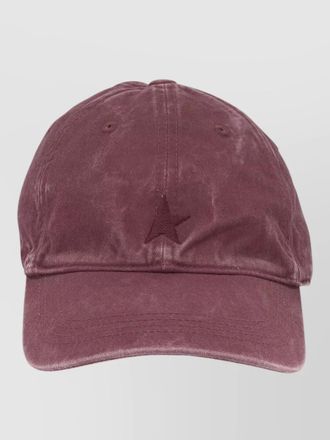 Golden Goose journey logo baseball cap curved brim
