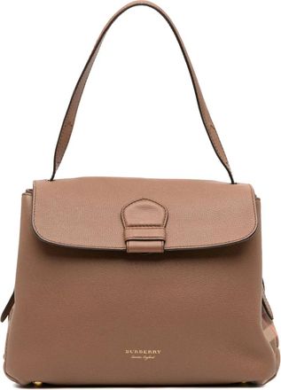 Burberry 2000-2017 Medium Calfskin and House Check Camberley satchel - Brown