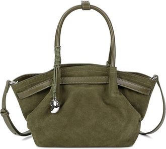 Tiffany & Fred Soft-Structured Suede Shoulder Bag