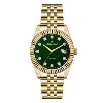 Mathey-Tissot Quartz Green Dial Ladies Watch H250955D-A