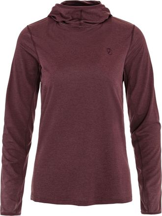 Fj&auml;llr&auml;ven Womens Abisko Sun Hoodie Purple XS