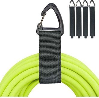 OEM Soporte De Extensi&oacute;n (juego De 4l), Adecuado Para El Almacenamiento Y La Organizaci&oacute;n En El Garaje, Con Correas Resistentes De 16 Pulgadas