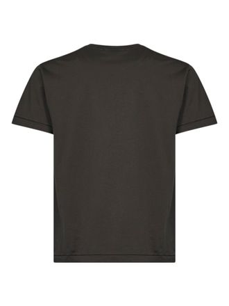 Stone Island Logo-Patched Cotton Jersey T-Shirt - Brown
