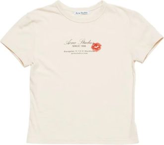 Acne Studios Dames, Tops, Beige, Maat: XS Katoen