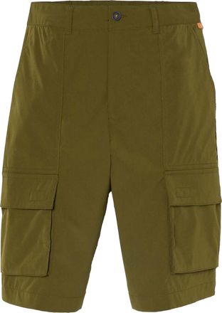 Timberland Heren Leren Badge Waterafstotende Cargo Shorts (Olijf)