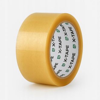 OEM Cinta De Embalaje X-tape De Pp Solvente De 72 Mm X 60 M, Incolora, Silenciosa, 1 Unidad Para Cajas De Cart&oacute;n