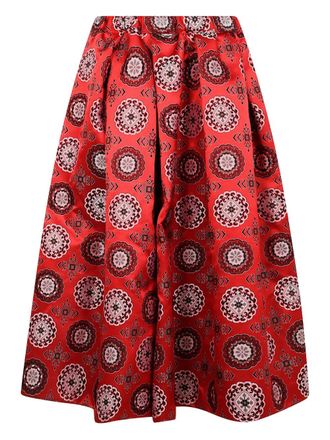 Comme Des Gar&ccedil;ons Cropped broek - Rood