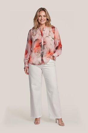 Mart Visser Livia Denim Broek Off White Maxi