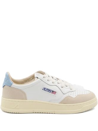 Autry Medalist leather sneakers - White