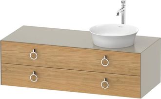 Duravit Duravit - Tulip Blanco, Mueble De Ba&ntilde;o Colgado En La Pared, Ancho