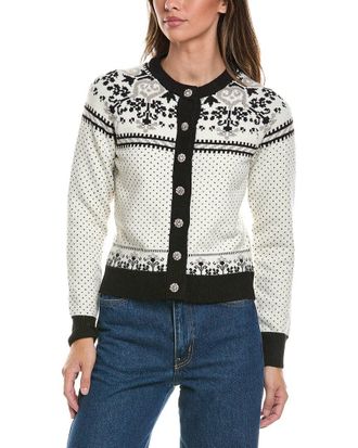 Generation Love Sade Fairisle Wool-Blend Cardigan