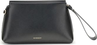 Givenchy Womens Leather Day Pouch Black Calf Make Up Bags