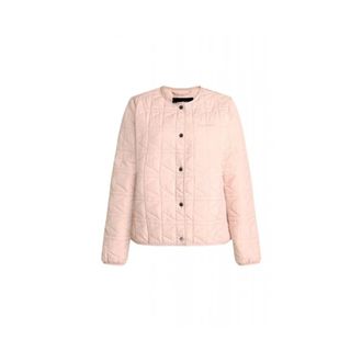 Karl Lagerfeld Jassen, Dames, Roze, M, K Quilt Lightweight Jacket