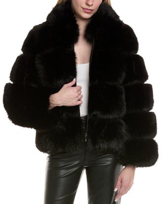 Adrienne Landau Hoodie Jacket