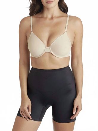 Naomi & Nicole Adjusts-To-You Mid-Thigh Shaping Short In Black