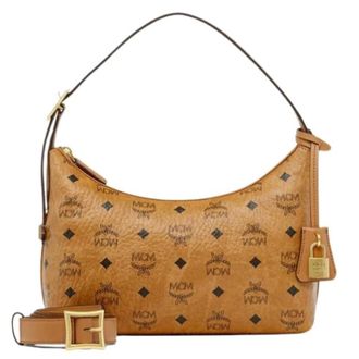 MCM Aren Hobo - female - MCM - Shoulder Bags - Brown - ONE SIZE - Bags